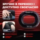 Еспандер кистьовий силіконовий PowerPlay PP-4337 Hand Grip Hard 30 кг. Чорний 5290903 - зображення 7