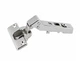 Завіса Hettich Intermat 9936 W45 кутова накладна, кут відкривання 95º, нікель (9043474) - зображення 1