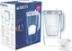 Фільтр-глечик Brita Glass + 2 картриджі Maxtra Pro Pure Performance Синій (1056988) - зображення 2