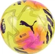Piłka nożna Puma Orbita Mini Premier League Lights Żółto-różowa (4069157867658) - obraz 1