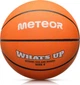 Piłka do koszykówki Meteor What's Up Pomarańczowa (5900724065789) - obraz 1