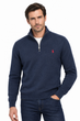 Свитер мужской POLO RALPH LAUREN Men's Classic Cotton Half Zip Sweater E221NV M - изображение 5