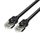 Інтернет кабель (Патч-корд) HOCO US14 Gigabit network cable CAT6 1Gbps 8m Black - зображення 1