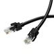 Інтернет кабель (Патч-корд) HOCO US14 Gigabit network cable CAT6 1Gbps 8m Black - зображення 3