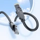 Інтернет кабель (Патч-корд) BOROFONE BUS01 Gigabit network cable CAT6 1Gbps 3m Black - зображення 7