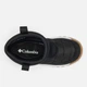Підліткові зимові чоботи-дутики для дівчинки Columbia Youth Snowtrot Mid - BY2238-010 38 (6US) Чорні (195981565300) - зображення 6
