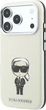 Etui do smartfona Apple iPhone 18 Pro Max/iPhone 17 Pro Max Karl Lagerfeld Smooth Ikonik Sketch MagSafe Beige (3666339657932) - obraz 3