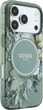 Etui do smartfona Apple iPhone 18 Pro Max/iPhone 17 Pro Max Guess IML Flowers Pearl Strap MagSafe Green (3666339681258) - obraz 3