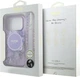 Чохол для смартфона Apple iPhone 18 Pro Max/iPhone 17 Pro Max Guess IML Flowers Pearl Strap MagSafe Purple (3666339681272) - зображення 8
