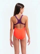 Детский слитный купальник для бассейна для девочки Arena Graphic Swimsuit Swim Pro Back 011184-370 128 см Оранжевый (3468337882022) - изображение 2