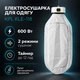 Электросушилка для белья KPL KLE-118 600 Вт, подвесная портативная сушилка для одежды и вещей с чехлом, пультом ДУ, таймером до 12 ч и 2 режимами сушки, белая - изображение 3