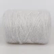 Пряжа Gazzal Super Kid & Merinos, біла №61280 — 50 г / 150 м, меринос Superwash та супер-кід-мохер для в’язання - зображення 2
