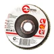Диск шлифовальный лепестковый 125x22 мм, зерно K80 INTERTOOL BT-0208 - изображение 1