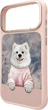 Чохол для смартфона Apple iPhone 18 Pro Max/iPhone 17 Pro Max Nimmy Gentle Pets Series Dog MagSafe Pink (6980002140833) - зображення 2