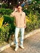 Джинсы Regular Fit мужские Uniqlo 45215068 W36L32 Голубые (1163258513) - изображение 9