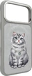 Чохол для смартфона Apple iPhone 18 Pro Max/iPhone 17 Pro Max Nimmy Lucky Fashion Cat MagSafe Grey (6980002140772) - зображення 3