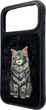 Чохол для смартфона Apple iPhone 18 Pro/iPhone 17 Pro Nimmy Lucky Fashion Cat MagSafe Black (6980002140703) - зображення 2