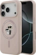 Чохол для смартфона Apple iPhone 18 Pro Karl Lagerfeld Silicone Karl&Choupette Ring MagSafe Beige (3666339676971) - зображення 1