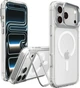Etui do smartfona Apple iPhone 17 Pro Max/iPhone 18 Pro Max Spigen Ultra Hybrid Optik S MagSafe Clear Silver (8800337250367) - obraz 2