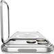 Etui do smartfona Apple iPhone 17 Pro Max/iPhone 18 Pro Max Spigen Ultra Hybrid Optik S MagSafe Clear Silver (8800337250367) - obraz 5