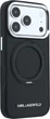 Чохол для смартфона Apple iPhone 18 Pro/iPhone 17 Pro Karl Lagerfeld Ring Stand 360 Saffiano Classic Logo MagSafe Black (3666339657680) - зображення 3
