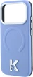 Чохол для смартфона Apple iPhone 18 Pro/iPhone 17 Pro Karl Lagerfeld Grained Embossed Ring & Kameo Logo MagSafe Light Blue (3666339650490) - зображення 6