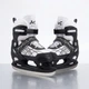 Коньки раздвижные ледовые черные SP-Sport 7677 размер 38-42 Black-White - изображение 3