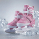 Коньки раздвижные ледовые розовые SP-Sport 7677 размер 38-42 Pink-White - изображение 4