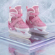 Коньки раздвижные ледовые розовые SP-Sport 7677 размер 38-42 Pink-White - изображение 5