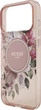 Чохол для смартфона Apple iPhone 18 Pro/iPhone 17 Pro Guess IML Flowers Pearl Strap MagSafe Pink (3666339681227) - зображення 5