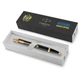 Ручка шариковая Parker IM UKRAINE Black GT Черный Золотистый 22032_T0016u - изображение 6