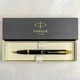 Ручка шариковая Parker IM DESIGN Black GT Подкова на счастье Золотистый 22032_R107y - изображение 6