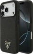 Чохол для смартфона Apple iPhone 18 Pro/iPhone 17 Pro Guess Croco Triangle Logo MagSafe Black (3666339681609) - зображення 1