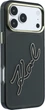 Чохол для смартфона Apple iPhone 18 Pro/iPhone 17 Pro Karl Lagerfeld IML Big Signature Resin Metal Frame Black (3666339662004) - зображення 4