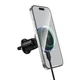 Автотримач для телефона BOROFONE BH224 Flash magnetic wireless fast charging car holder (air outlet) Black - зображення 3