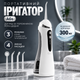 Портативный ирригатор A6s с аккумулятором, USB-зарядкой и 4 сменными насадками, 3 режима, 300 мл - изображение 1