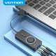 Внешняя звуковая карта Vention USB-A — 3×3.5 мм с регулятором громкости, 0,5 м, Black (CDRBD) - изображение 2