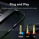 Внешняя звуковая карта Vention CVE USB-A — 3.5 мм TRRS для гарнитуры, 24 бит/96 кГц, 1 м, Black (CVEBF) - изображение 7