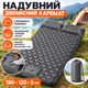 Надувной двухместный коврик 190×120×5 см со встроенным насосом Туристический матрас для палатки из нейлона 40D с TPU-покрытием - изображение 1