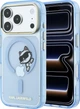 Чохол для смартфона Apple iPhone 18 Pro/iPhone 17 Pro Karl Lagerfeld Peekaboo Logo MagSafe Light Blue (3666339661885) - зображення 1