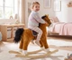 Іграшковий коник-гойдалка Milly Mally Teddy Світло-коричневий (5907090701419) - зображення 12