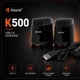 Компьютерная акустика колонка для пк и ноутбука Kisonli K500, 7 Вт, AUX, USB, черный - изображение 5