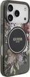 Чохол для смартфона Apple iPhone 18 Pro/iPhone 17 Pro Guess IML Flowers Pearl Strap MagSafe Black (3666339681203) - зображення 3