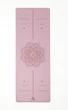 Килимок для йоги каучуковий Vimal Mandala OM Pastel Lilac RAO 185×68×0.4 см - зображення 1