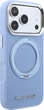 Etui do smartfona Apple iPhone 18 Pro/iPhone 17 Pro Karl Lagerfeld Ring Stand 360 Saffiano Classic Logo MagSafe Light Blue (3666339657604) - obraz 3