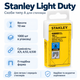 Скобы для степлера Stanley Light Duty тип A 10 мм 1000 шт (1-TRA206T) - изображение 1