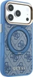 Etui do smartfona Apple iPhone 18 Pro/iPhone 17 Pro Guess Ring Stand 360 4G Classic Logo MagSafe Blue (3666339654702) - obraz 3