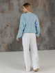 Кардиган вязаный женский ARTKNIT Grace S-M Голубой (2251940977015) - изображение 4