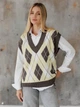 Жилет женский ARTKNIT Trio S-M Мокко (2251930426011) - изображение 11