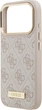 Etui do smartfona Apple iPhone 18 Pro/iPhone 17 Pro Guess 4G Logo Plate MagSafe Pink (3666339681586) - obraz 6